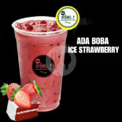 Ada Boba Ice Strawberry (big Cup)