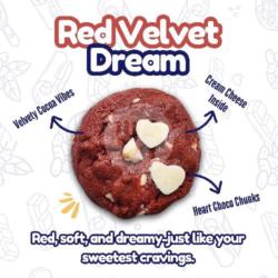 Soft Cookies Red Velvet Dream