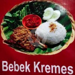 Bebek Kremes   Lalap   Sambal