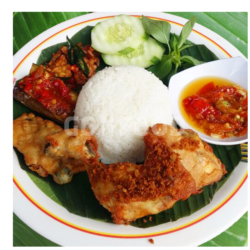 Paket Ayam Penyet Negeri