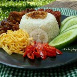 Nasi Uduk Ayam Bakar Mentega ( Dada )