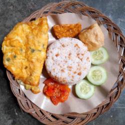 Nasi To   Telor Dadar