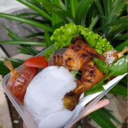 Paket Nasi   Ayam Panggang Bumbu Rujak