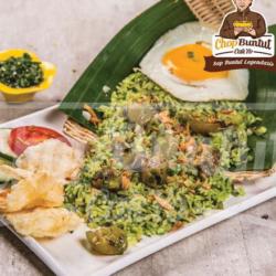 Nasi Goreng Bakar - Kikil Cabe Ijo