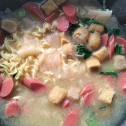 Mie Bandung Sosis Naget Keju