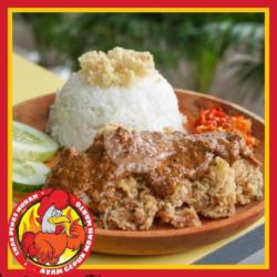 Ayam Gepuk Sambal Kacang