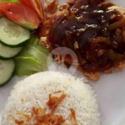 Paket Chiken Teriyaki   Nasi   Esteh/anget/(es Nutrisari)