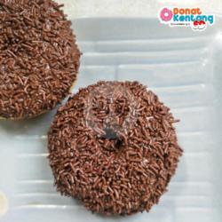 Donat Kentang (meses Cokelat)