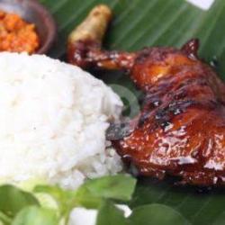 Paket Nasi   Ayam Bakar Pedas Manis