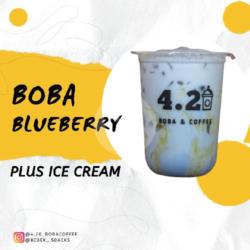 Blueberry Boba   Ice Cream