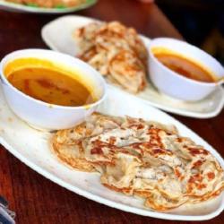 Roti Cane  Kuah Kari