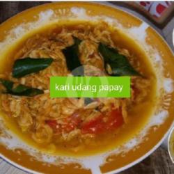 Kari Santan Udang Papay