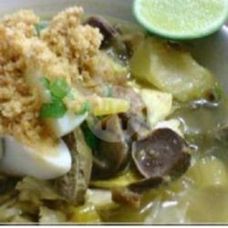 Nasi Soto Ati Ampela   Kulit Ayam