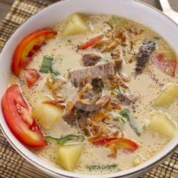 Soto Tangkar Campur Sapi   Nasi