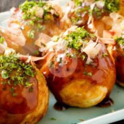 Takoyaki Mix Isi Sosis Dan Bakso