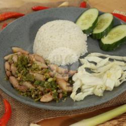 Nasi Baby Cumi Sambal Ijo