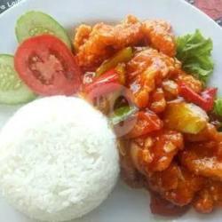 Chicken Koloke Asam Manis Lunch