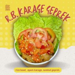 Karage Geprek - Rice Bowl Series