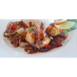 Mixed Seafood Bakar Dabu - Dabu