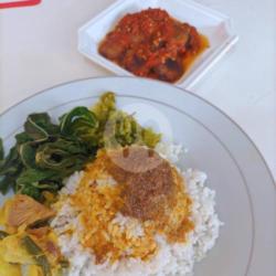 Nasi Jengkol Balado Merah