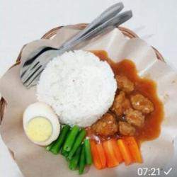 Nasi Bistik Sapi