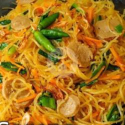 Bihun Goreng Pentol Sapi Thai