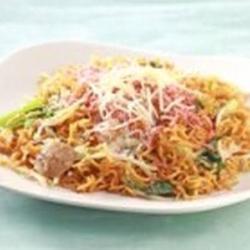 Indomie Goreng Bakso Telur Keju