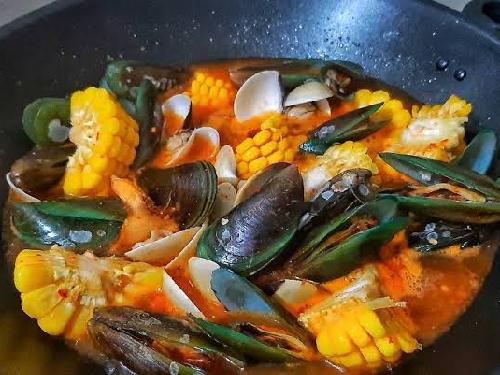 Cita Rasa Gerobak Seafood, Lembang Raya