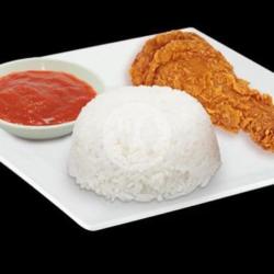 Paket Fried Chicken Paha Bawah