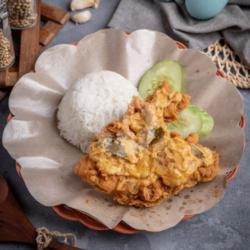 Paket Ayam Geprek Sambal Telur Asin