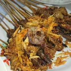 Sate Kambing Asin Pedas Sedang