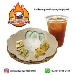 Paket Tempe   Kol Crispy Sambal Bawang