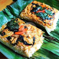 Nasi Bakar Ayam Dan Jamur