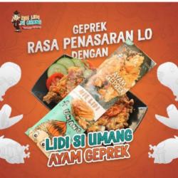 Mie Lidi Ayam Geprek