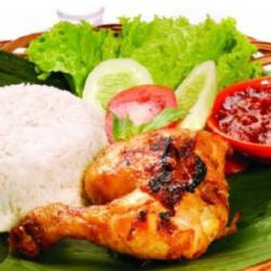 Ayam Bakar  Nasi