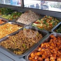 (capcay Orek Kentang Jengkol Balado)