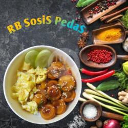 Ricebowl Sosis Saus Pedas