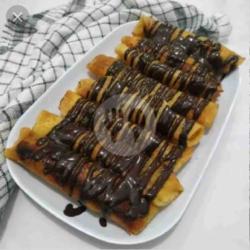 Banana Roll Crispy Coklat