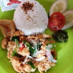 Nasi Ayam Bistik Free Tahu