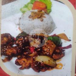 Nasi Beef Black Paper