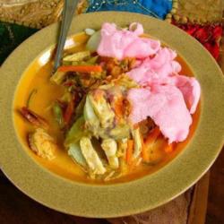 Lontong Sayur   Telur Dadar