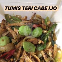 Tumis Teri Cabe Hijau