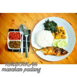 Nasi Ikan Kembung Bakar