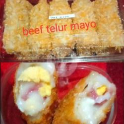 Risoles Beef Telur Mayo Isi 5 ( Frozen )