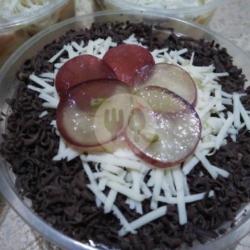 Salad Buah Choklat Keju