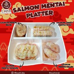 Salmon Mentai Platter