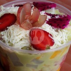 Salad Buah Greentea 450ml