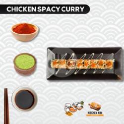 Chicken Spicy Curry Roll