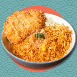 Nasi Goreng Katsu Spicy Fire