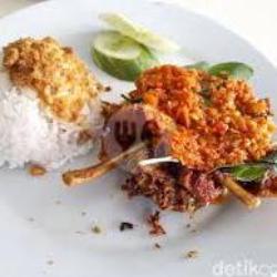 Bebek Penyet Keju